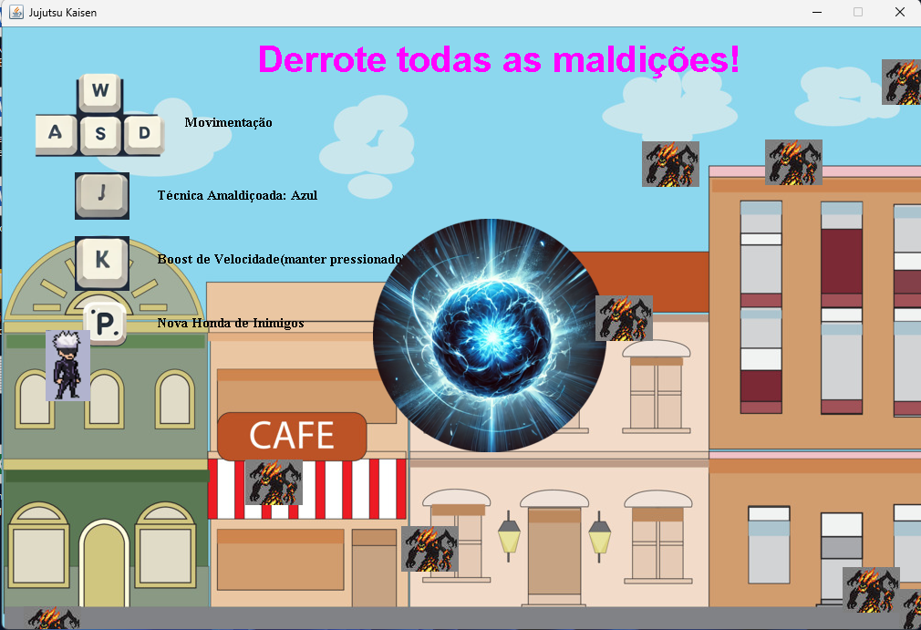 segundo print de uma gameplay da fan game